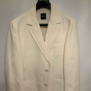 HugoBoss White Linen Sportcoat